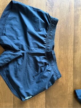 Reebok Navy Blue Athletic Shorts